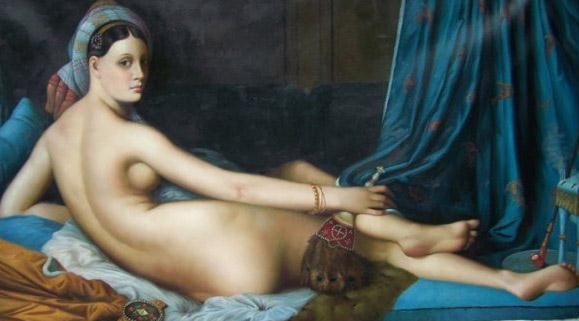 歐洲女性人體油畫2