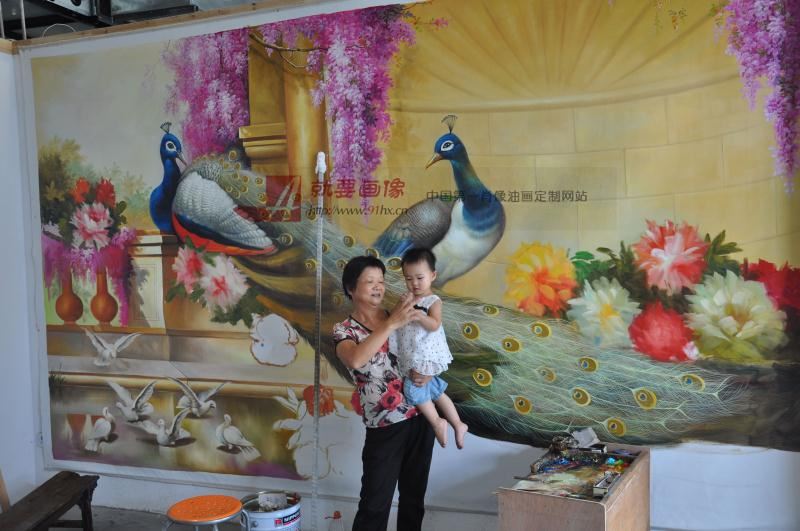 大型油畫定制