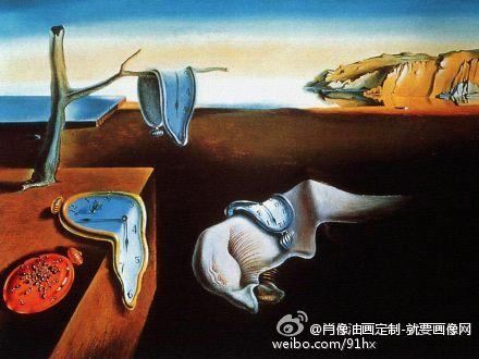 世界油畫欣賞-達利《記憶的永恒》