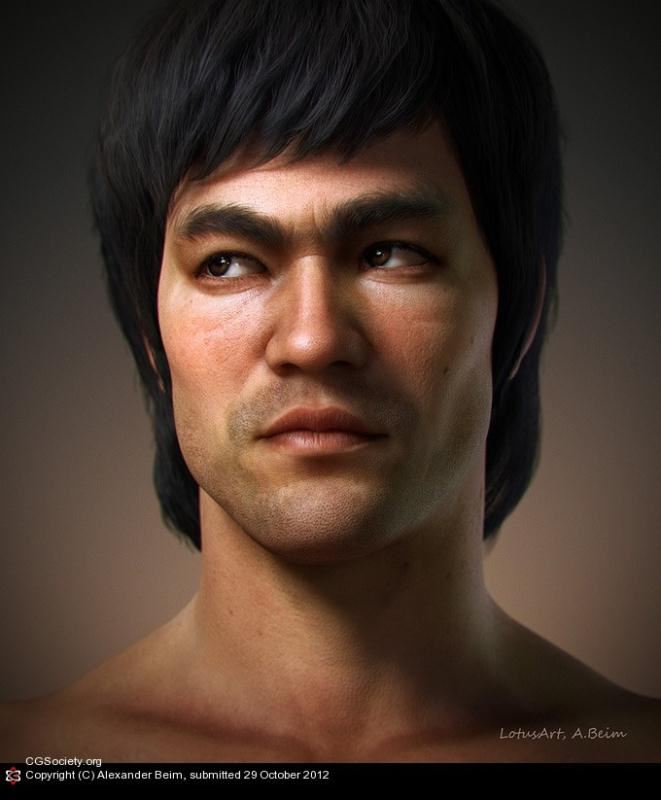 人物肖像-驚人3D人物肖像1