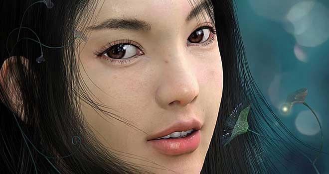 人物肖像-驚人3D人物肖像4