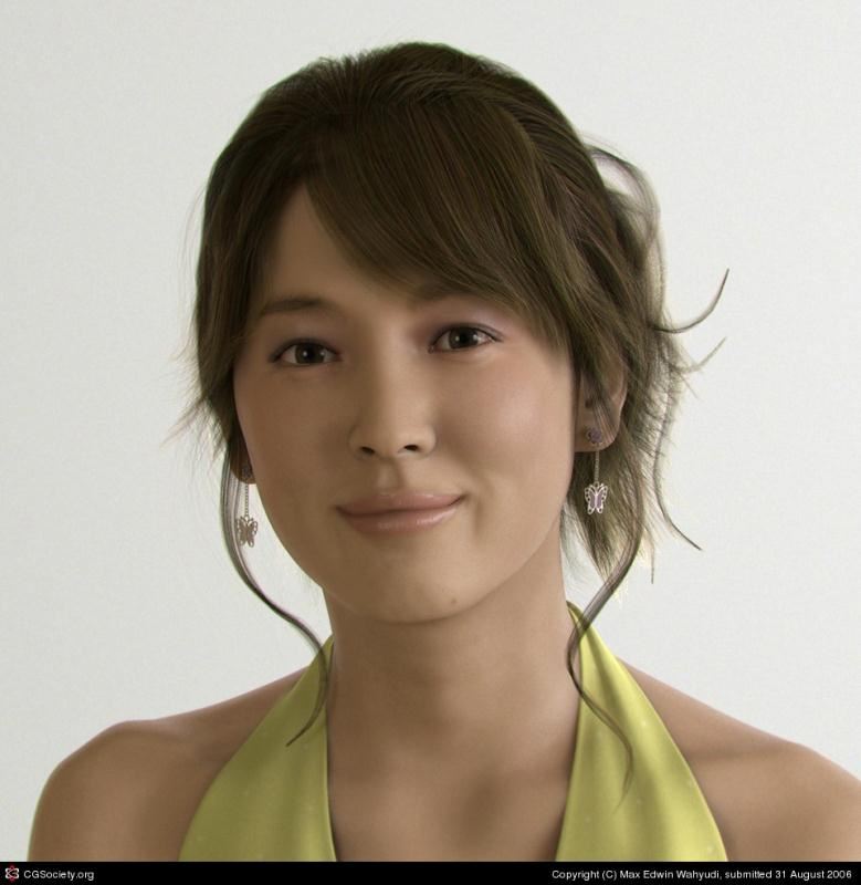 人物肖像-驚人3D人物肖像16