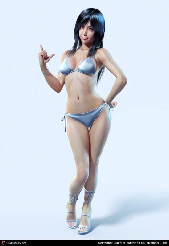 人物肖像-驚人3D人物肖像19