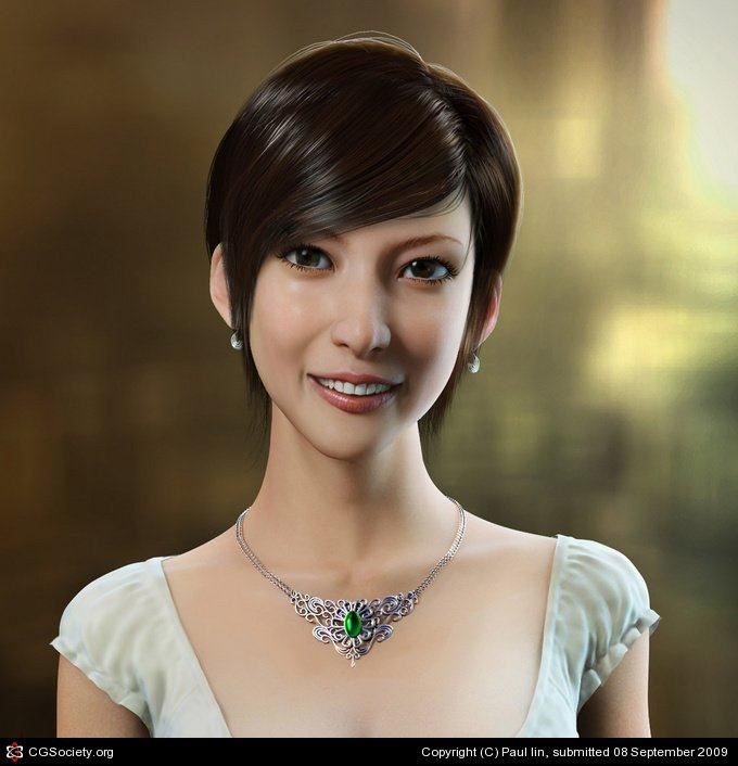 人物肖像-驚人3D人物肖像20