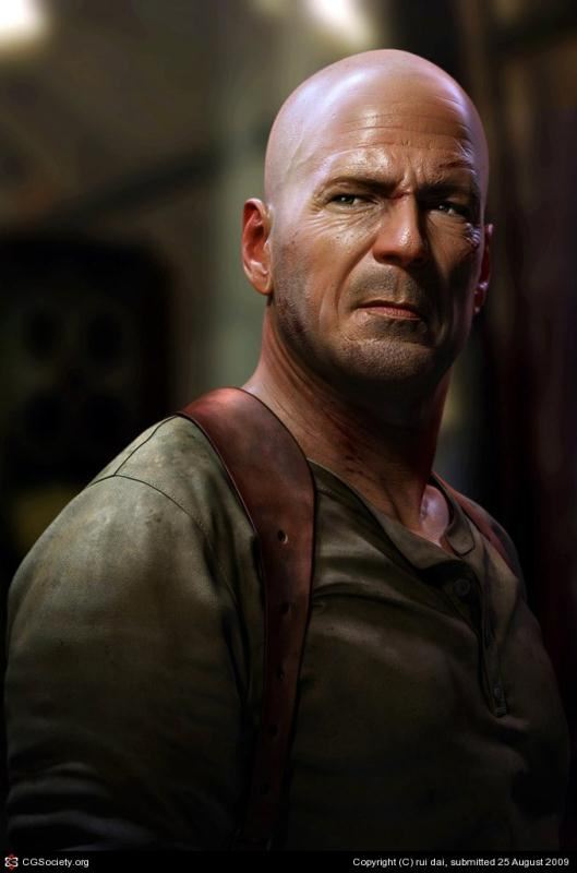 人物肖像-驚人3D人物肖像21