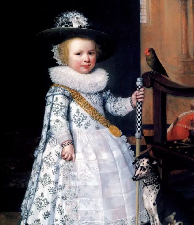 拿著球桿的小孩子，1630年，Jan Anthonisz. van Ravesteyn
