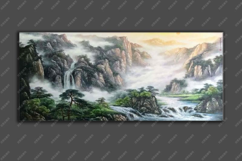 快點客廳油畫