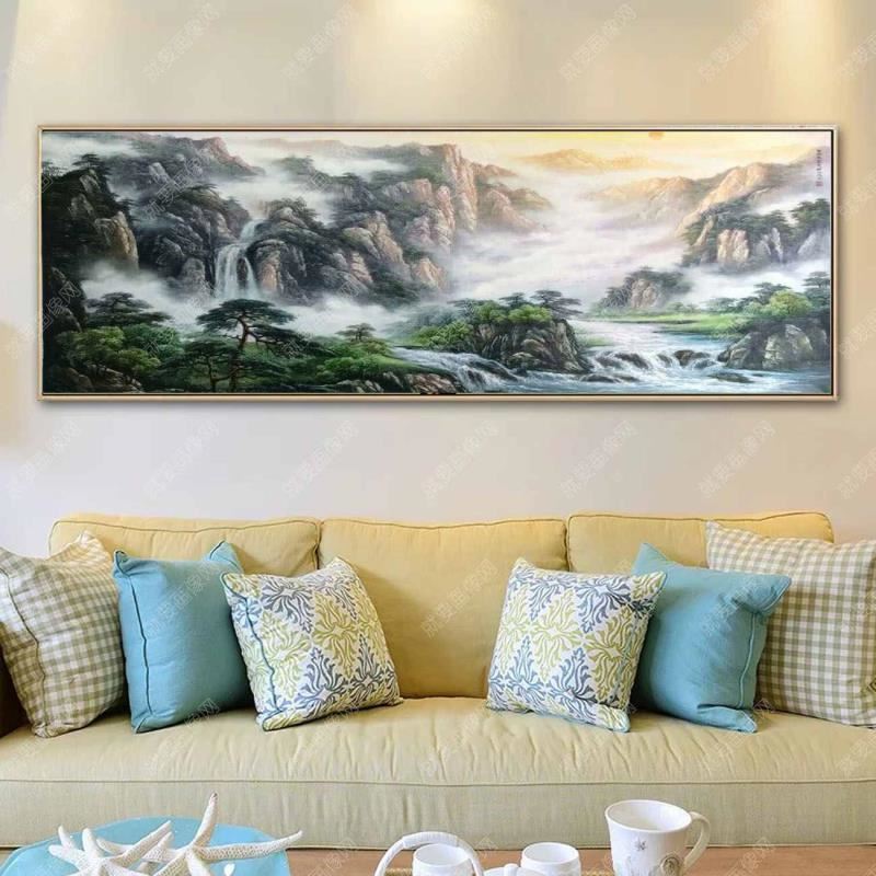 客廳風水掛畫