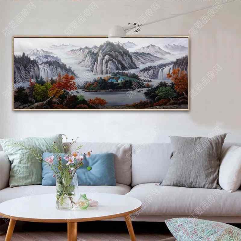 買風(fēng)景油畫