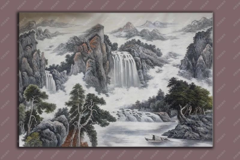 現代風景油畫