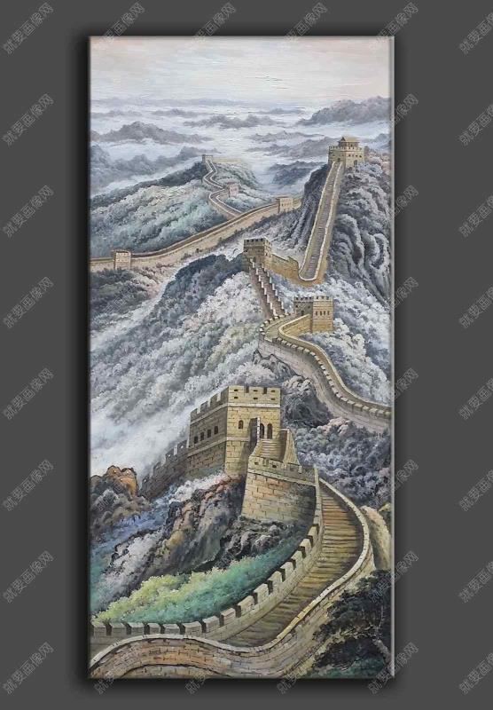 風景油畫作品