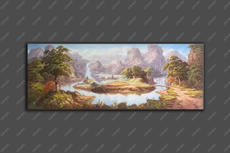 風(fēng)景油畫棒圖片大全