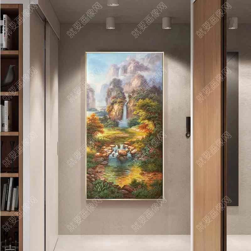 美好風景手繪油畫