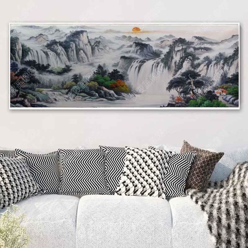 大幅風景油畫