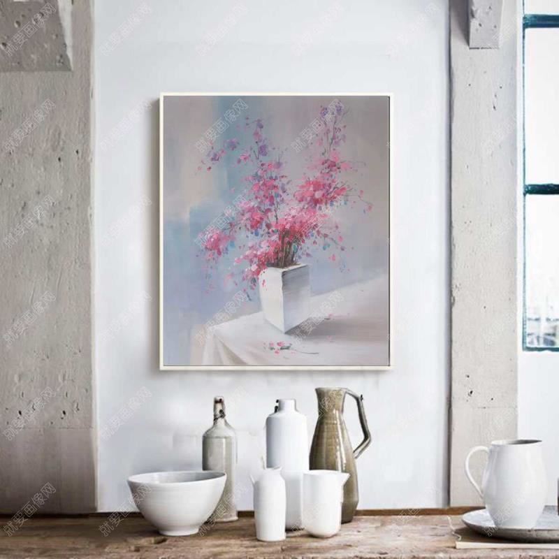 現(xiàn)代鮮花油畫(huà)精品