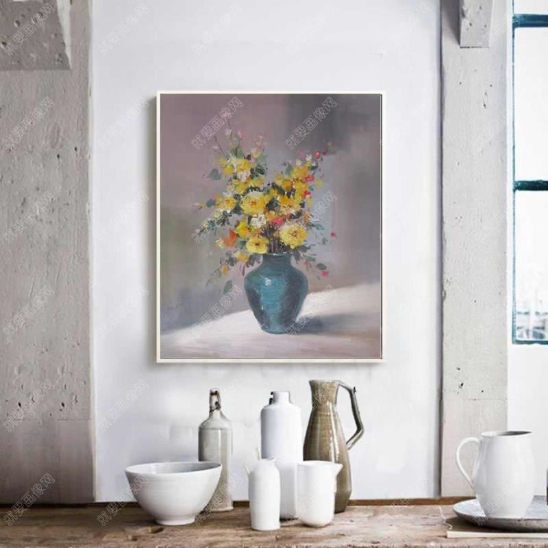 花朵油畫精品