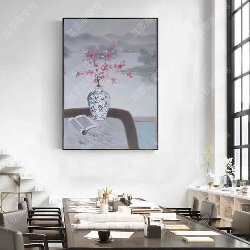 精品花卉油畫裝飾