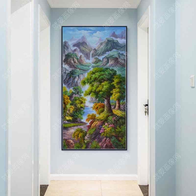 現代油畫風景