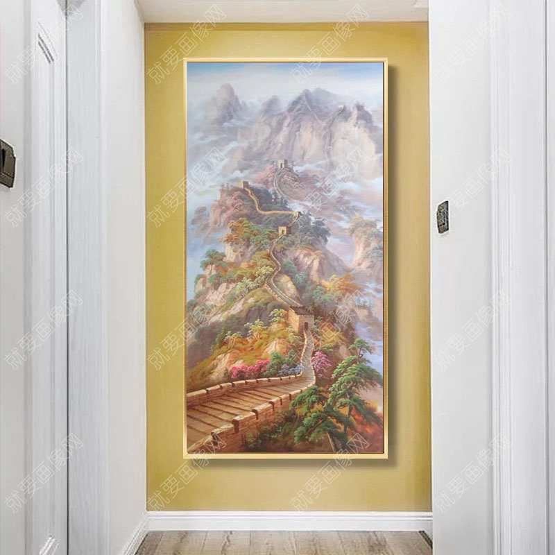 中國油畫風景