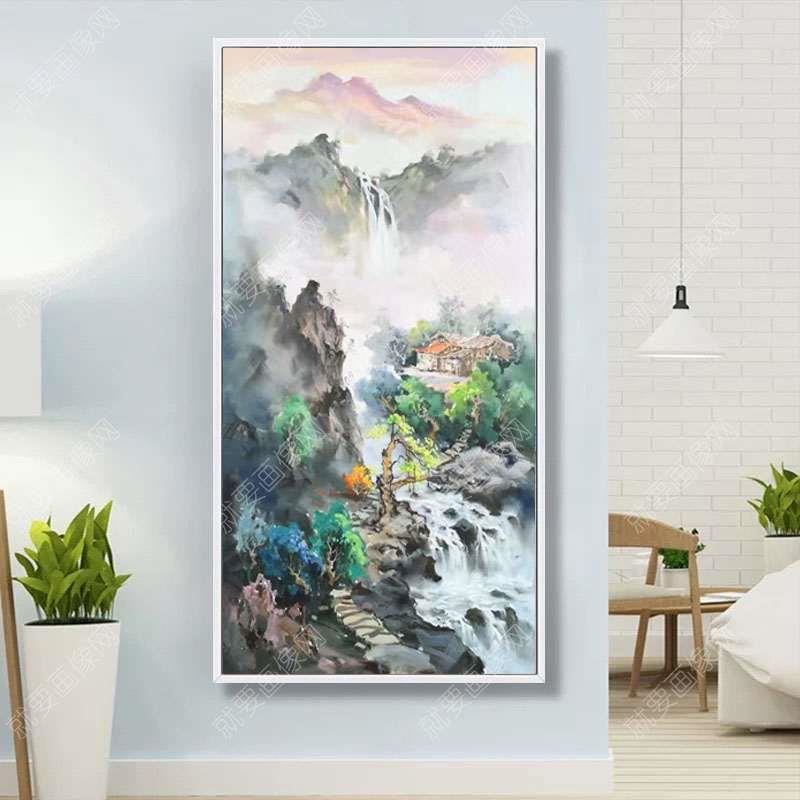 風景油畫大圖