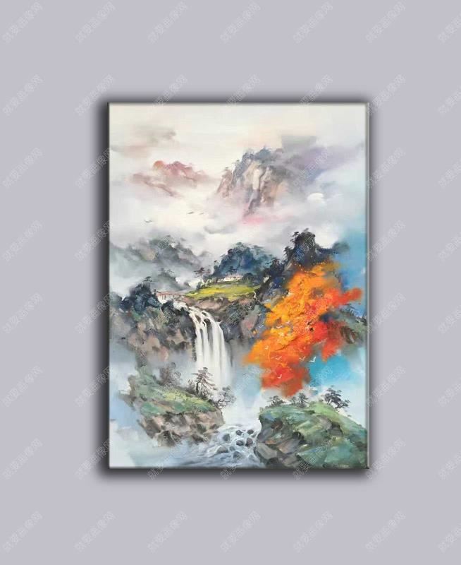 風(fēng)景手繪油畫