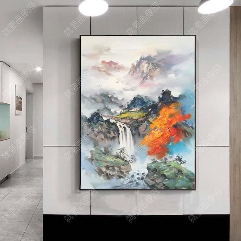 世外桃源油畫風(fēng)景