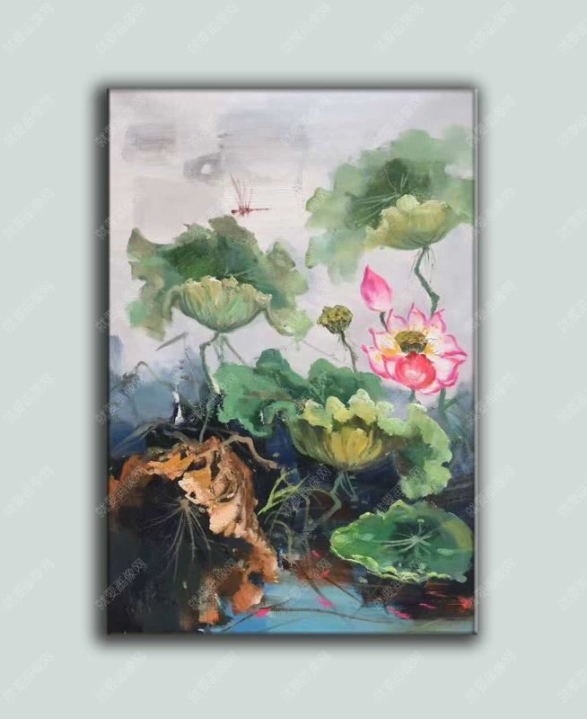 耐看的油畫