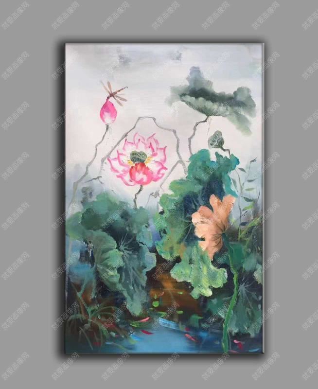 高端裝飾畫花卉