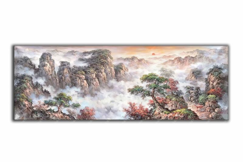 油畫風景手繪