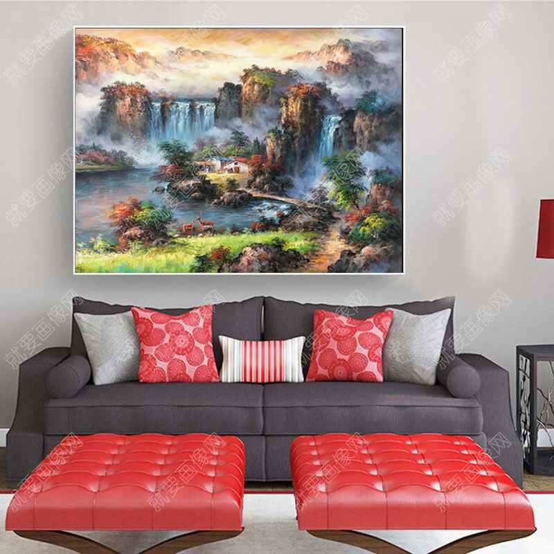 現(xiàn)代風(fēng)景油畫