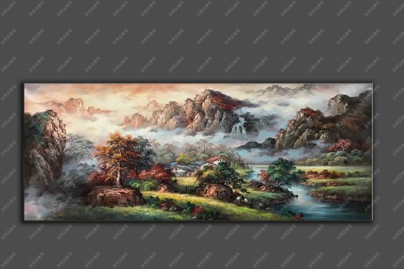 當代油畫風景