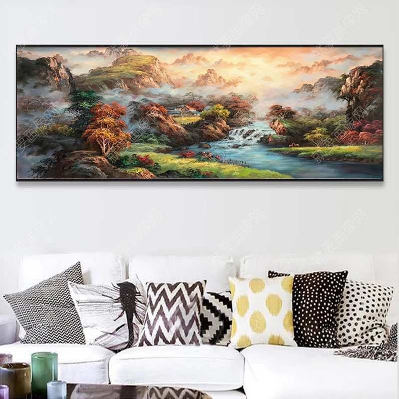 純手工風景油畫