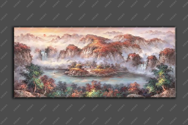 現(xiàn)代風(fēng)景油畫(huà)