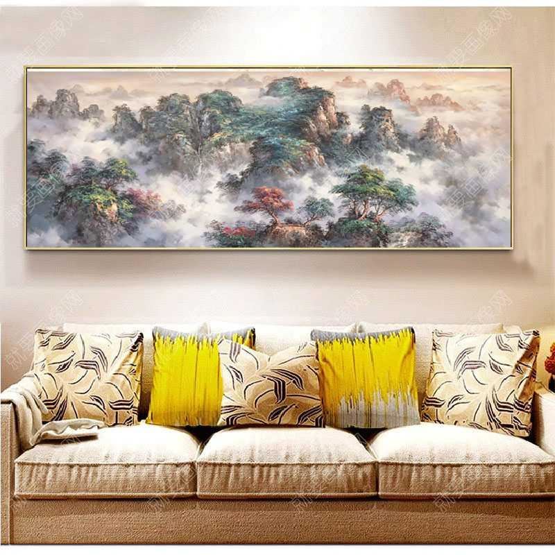 油畫風景裝飾畫