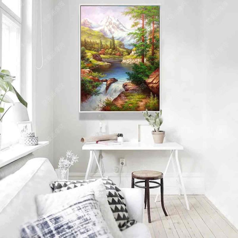 現代油畫風景