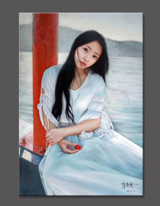 林喜展超寫(xiě)實(shí)油畫(huà)-人物畫(huà)像