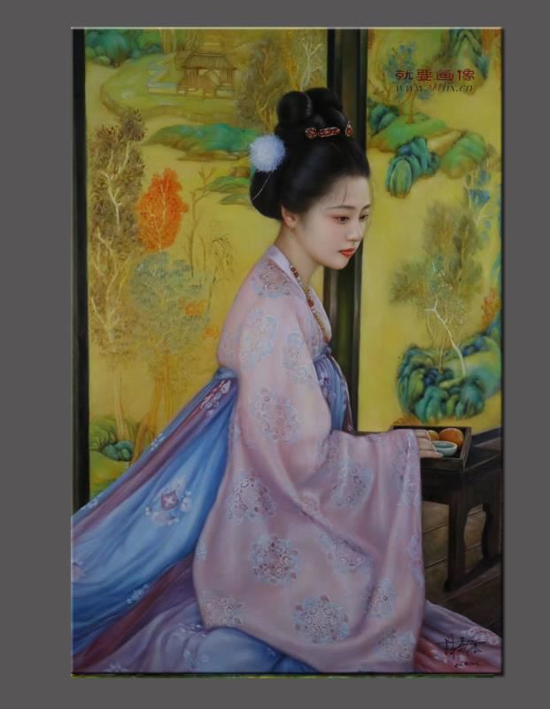 林喜展油畫(huà)-人物畫(huà)像肖像油畫(huà) (9)