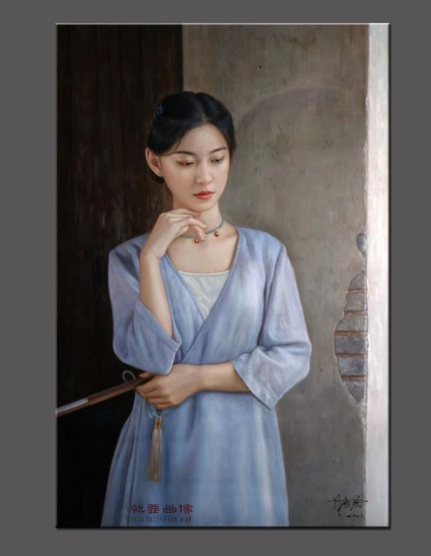 林喜展油畫(huà)-人物畫(huà)像肖像油畫(huà) (10)